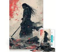 Puzzle di Rurouni Kenshin per ragazzi, 1000 pezzi, gioco intelligente e antistress con bordi affilati, regalo di compleanno (38x26cm)