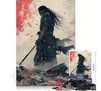 Puzzle di Rurouni Kenshin per ragazzi, 1000 pezzi, gioco intelligente e antistress con bordi affilati, regalo di compleanno (38x26cm)
