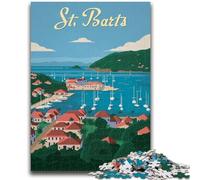 Puzzle di San Bartolomeo per adulti, puzzle da 1000 pezzi, giocattolo educativo intellettuale decomprimente, gioco educativo per compleanni e Natale, 1000 pezzi (50x75cm)