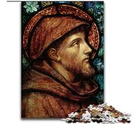 Puzzle di San Francesco d'Assisi da 1000 pezzi per adulti, giochi divertenti per famiglie, attività divertenti a casa, regalo di compleanno, regali da viaggio (50x75cm)