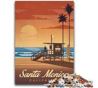 Puzzle di Santa Monica per adulti, 1000 pezzi, giocattolo educativo, divertenti giochi per famiglie, decorazione unica per la casa, 2000 pezzi (70x100cm)