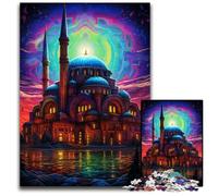 Puzzle di Santa Sofia in Turchia da 1000 pezzi per adulti puzzle per adulti per amanti dei viaggi e coppie giocattolo stimolante da 1000 pezzi (38x26 cm)
