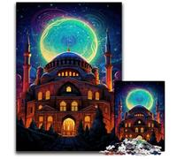 Puzzle di Santa Sofia in Turchia da 1000 pezzi per adulti. Puzzle per adulti perfetto come decorazione artistica fai da te o regalo di compleanno. 1000 pezzi (38x26 cm).
