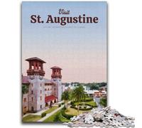 Puzzle di Sant'Agostino per adulti e ragazzi, 1000 pezzi, gioco educativo e sfida giocattolo, ideale come regalo per tutta la famiglia (50x75cm)