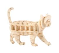 Puzzle di scultura, Puzzle di Carta - Puzzle di Scultura di Gatto che cammina,Statua di Gatto Artigianale di Carta Creativa, Puzzle Interattivo per Gatti, Educativo per annunci