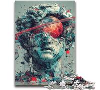 Puzzle di sculture misteriose da 1000 pezzi per adulti, regali, giochi educativi, decorazioni per la casa, decorazioni e regali unici 26x38cm