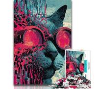 Puzzle di sculture misteriose per adolescenti, puzzle da 1000 pezzi, gioco rompicapo, decorazione da parete, regali unici per compleanno e Natale (38x26cm)