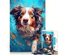 Puzzle di Shepard Sottomarino da 1000 pezzi,gioco di memoria,taglio di precisione,attività creativa interattiva per stimolare la mente a casa (38x52cm)