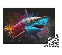 Puzzle di squali per adulti Puzzle da 1000 pezzi Puzzle di vita marina per adulti Puzzle Puzzle da 1000 pezzi Puzzle Regali 1000 pezzi (75x50 cm)