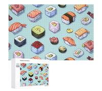 Puzzle di sushi giapponese per adulti attività familiari giochi decorazioni per la casa puzzle 1000 PCS