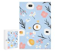 Puzzle di sushi per adulti 1000 pezzi puzzle in legno regali unici