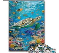 Puzzle di tartarughe marine per adolescenti, 2000 puzzle, giochi educativi, decorazioni per la casa, come regalo per tutta la famiglia (70x100cm)