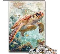 Puzzle di tartarughe marine per adulti, 2000 pezzi, modelli da assemblare, attività divertenti da fare a casa, regalo di compleanno, regali da viaggio (70x100cm)