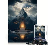 Puzzle di tomba antica da 1000 pezzi per adolescenti, stimola la mente, crea un'atmosfera tranquilla, bordi uniformi, ideale per le vacanze (38x26cm)