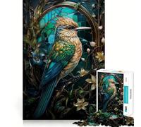 Puzzle di uccelli mitologici per adulti, 1000 pezzi, gioco di logica, divertimento rilassante, taglio preciso, lista dei desideri di Babbo Natale (38x26cm)