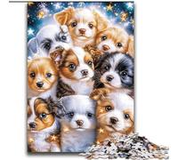 Puzzle di un gruppo di cuccioli per adulti e adolescenti, 2000 pezzi, gioco stimolante e gioco per famiglie, collezione di artisti, belle arti per bambini dai 14 anni in su (70x100cm)