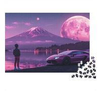 Puzzle di veicoli e auto per adulti dai 14 anni in su, puzzle per adulti, giochi di puzzle per famiglie, regali di compleanno. Sfida ad alta difficoltà, 500 pezzi (52x38 cm)