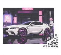 Puzzle di veicoli e auto per adulti, puzzle impossibili, difficili, impegnativi per adulti e adolescenti, puzzle di storie, puzzle 300 pezzi (40x28 cm)