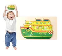 Puzzle Di Veicoli Per Bambini Simpatico Rompicapo Portatile Da Bambini