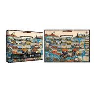 Puzzle di Viaggio su Strada 1000 Pezzi Impegnativo, Liscio e Decorativo