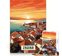 Puzzle di Zara da 1000 pezzi per adulti, stimolante per la logica, facile da srotolare e da assemblare, ideale come regalo (38x26cm)