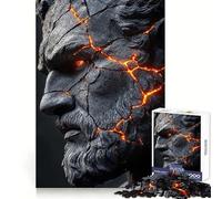 Puzzle di Zeus, dio greco, per adulti, 1000 pezzi, allenamento della memoria, svago tranquillo, taglio perfetto, ideale per le vacanze (50x75cm)