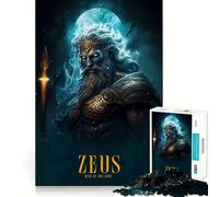 Puzzle di Zeus per ragazzi,1000 pezzi,gioco stimolante per la mente,pezzi ben tagliati e senza sbavature,facile da imparare,divertimento per tutta la famiglia (50x75cm)