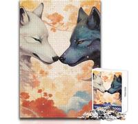 Puzzle difficile Amore proibito per adulti, 1000 pezzi, gioco educativo per stimolare la mente, valore sentimentale, dimensioni 38x52cm