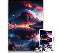 Puzzle difficile Chaotic Mountains per adulti, 1000 pezzi, gioco educativo per la mente, valore sentimentale, dimensioni 50x75cm