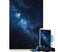 Puzzle difficile "Cielo stellato notturno" per adulti, 1000 pezzi, stimola la memoria, calma e favorisce la fuga dalla realtà, bordi stretti, regalo speciale 38x52cm