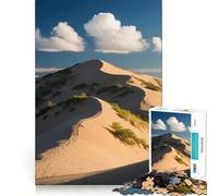 Puzzle difficile con paesaggio di dune di sabbia per adulti, 1000 pezzi, gioco di logica fine, divertente e rilassante, bordi puliti, regalo premuroso (50x75cm)