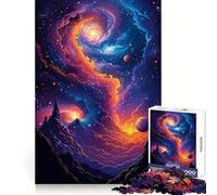 Puzzle difficile con soggetto celeste per adulti,1000 pezzi,stimola la memoria,ideale per il relax e il tempo libero,con bordi nitidi,perfetto come regalo di Natale (38x52cm)