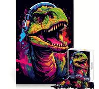 Puzzle difficile da 1000 pezzi con l'inno rock dei T Rex per adulti, ideale per rafforzare la memoria, alleviare lo stress e creare un'opera d'arte di alta qualità 38x52cm
