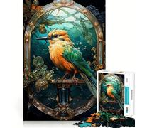 Puzzle difficile da 1000 pezzi con uccello mitologico per adulti, un gioco di logica e divertimento rilassante, un'opera d'arte ben definita (50x75cm)