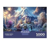Puzzle difficile da 1000 pezzi Paesaggio Al di là del Mondo, nebulosa surreale, regalo per ragazzi e ragazze dai 14 anni in su, 38x26cm