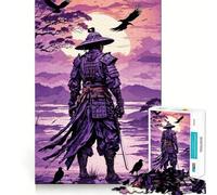 Puzzle difficile da 1000 pezzi raffigurante un guerriero samurai giapponese, ideale per adulti Gioco di abilità e ragionamento, perfetto per tutta la famiglia Oggetto da collezione (50x75cm)