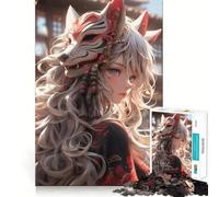 Puzzle difficile della Principessa Ninja per adulti, 1000 pezzi, memory foam, facile da assemblare, per il tempo libero, regalo artistico (50x75cm)