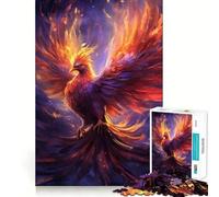 Puzzle difficile Fenice Nascente per adulti, 1000 pezzi, gioco intellettuale, momento di relax, taglio di qualità, (50x75cm)