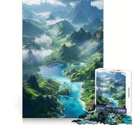 Puzzle difficile Isola tropicale paradisiaca per adulti, 1000 pezzi, per lo sviluppo cognitivo, divertimento rilassante, pulizia e assemblaggio, (38x52cm)