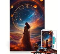Puzzle difficile "L'angelo" per adulti, 1000 pezzi, rinforza la memoria, allevia lo stress, bordo di alta qualità, opera d'arte 38x26cm
