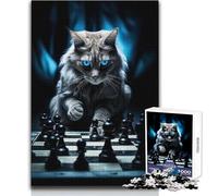 Puzzle difficile Master of The Pawns per adulti, 1000 pezzi, gioco educativo per stimolare la mente, valore sentimentale, dimensioni 38x52cm