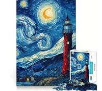 Puzzle difficile "Navigatore Notturno" per adulti, 1000 pezzi, gioco intelligente da fare a casa, divertente da assemblare, regalo festivo (50x75cm)