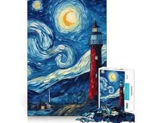 Puzzle difficile "Navigatore Notturno" per adulti, 1000 pezzi, gioco intelligente da fare a casa, divertente da assemblare, regalo festivo (50x75cm)