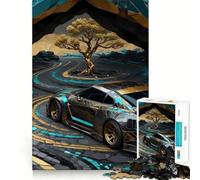 Puzzle difficile Nissan GTR Skyline per adulti, 1000 pezzi, stimola la memoria, gioco rilassante, taglio di alta qualità, regalo perfetto (50x75cm)