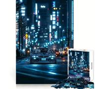 Puzzle difficile Nissan Skyline R a Tokyo di notte per adulti, 1000 pezzi, memory foam, facile da assemblare, immagine rilassante, regalo artistico (50x75cm)