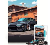Puzzle difficile Nissan SX Vector Vibes per adulti, 1000 pezzi, memory foam, facile da assemblare, per il tempo libero, regalo artistico (38x52cm)