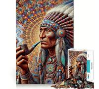 Puzzle difficile "Odissea della Saggezza" per adulti, 1000 pezzi, memory foam, facile da assemblare, per il tempo libero, regalo artistico (50x75cm)