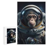 Puzzle Difficile Per Adulti 1000 PCS Astronaut Space Monkey Puzzle Per Adulti Giochi Divertenti Decorazione Per La Casa Sfida Educativa 1000 PCS