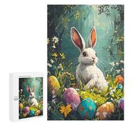 Puzzle Difficile Per Adulti 1000 PCS Easter Bunny Egg Painting Puzzle Per Adulti Gioco Rompicapo Regalo Di Compleanno Regalo Di Compleanno, Regali, 1000 PCS