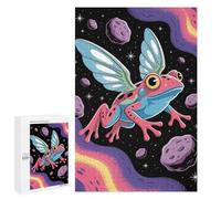 Puzzle Difficile Per Adulti 1000 PCS Flying Frog in Space Puzzle Per Adulti Gioco Rompicapo Regalo Di Compleanno Regalo Di Compleanno, Regali, 1000 PCS